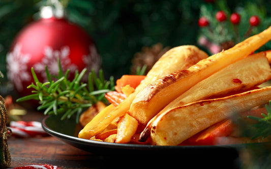 Roasted Honey Glazed Carrots and Parsnips