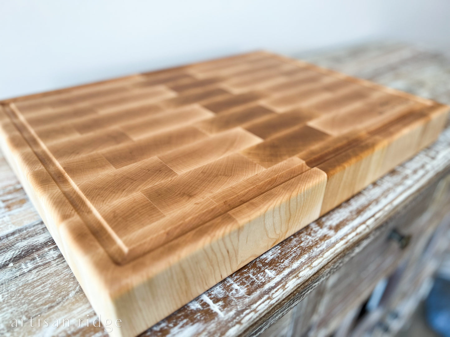 Maple End Grain Butcher Block Cutting Board