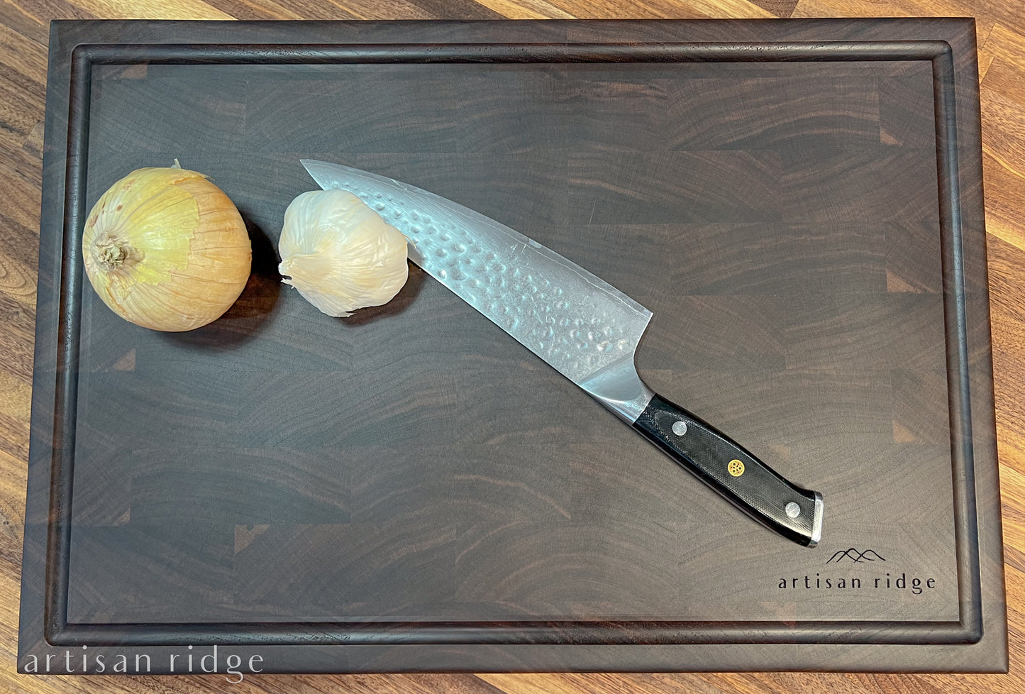 Walnut End Grain Butcher Block Cutting Board