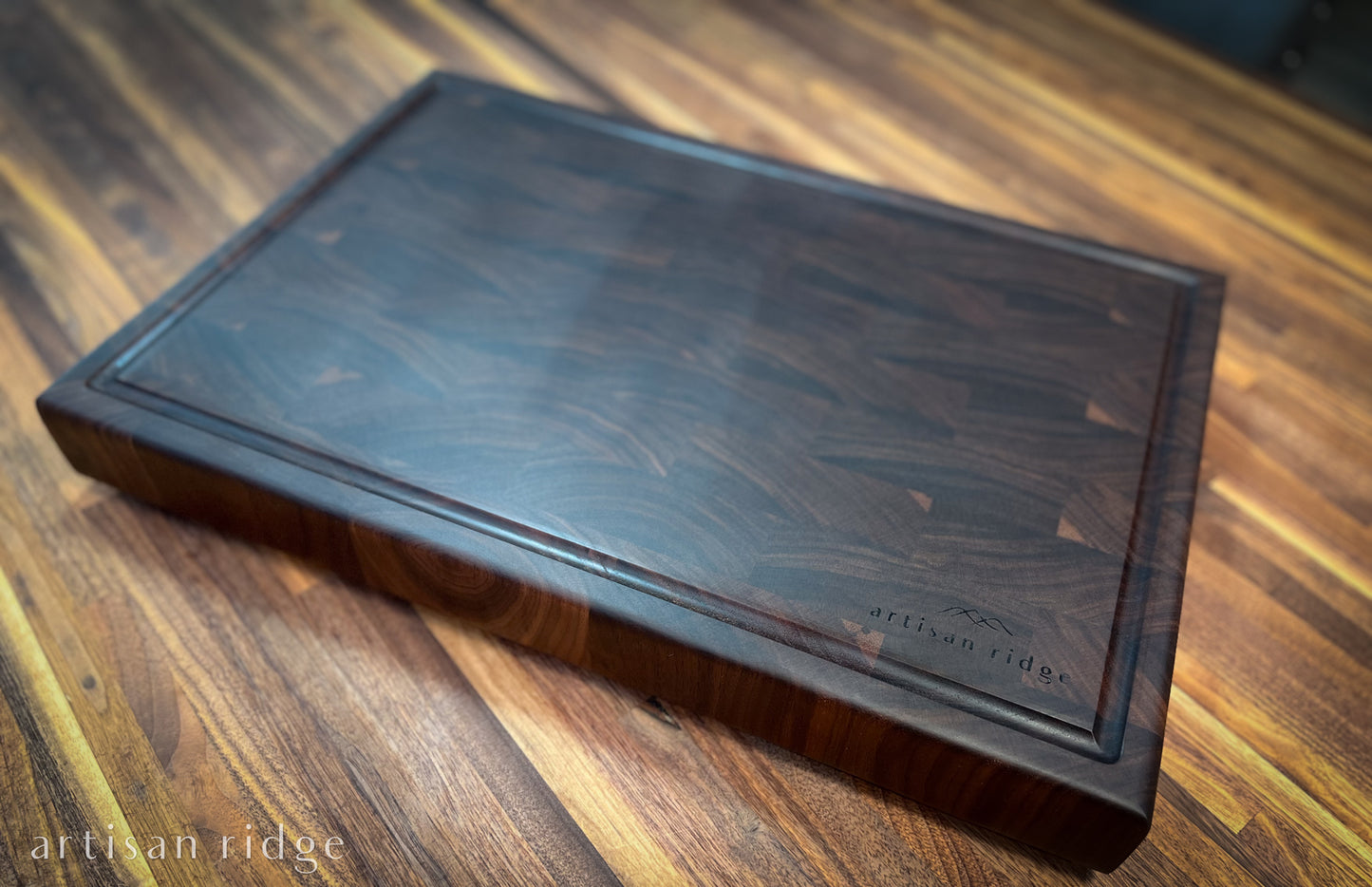 Walnut End Grain Butcher Block Cutting Board