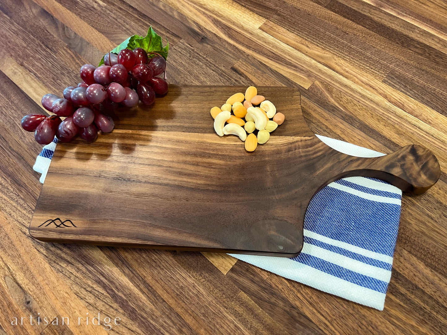 Walnut Personal Charcuterie Board - 15 x 7